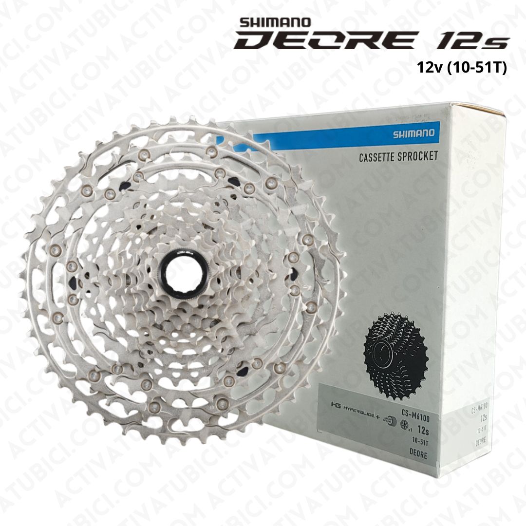 PIÑON 12 VELOCIDADES SHIMANO DEORE (11-51T)