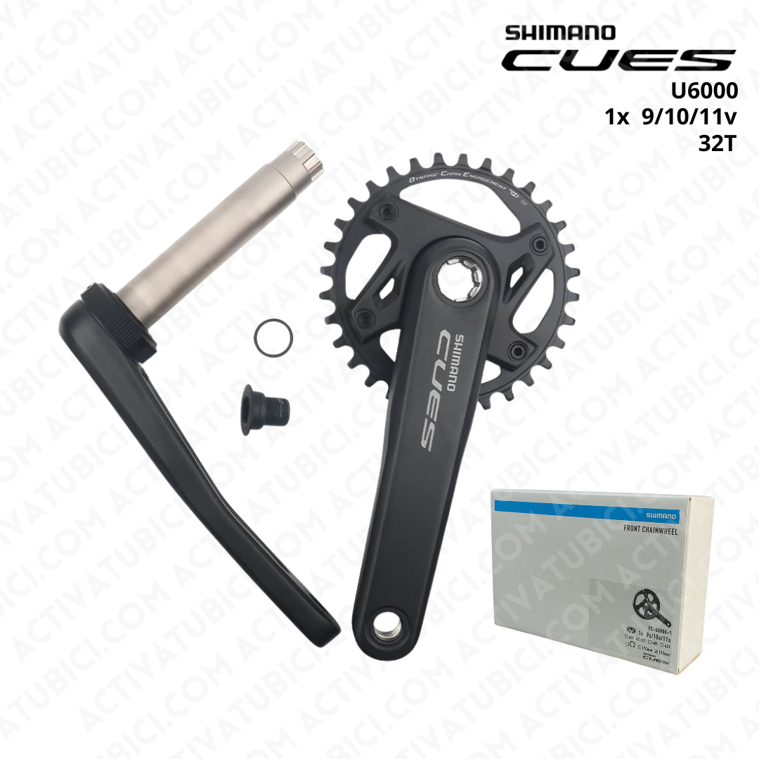 BIELA CUES U6000 SHIMANO 9/10/11 VELOCIDADES – Comercial Eulogio