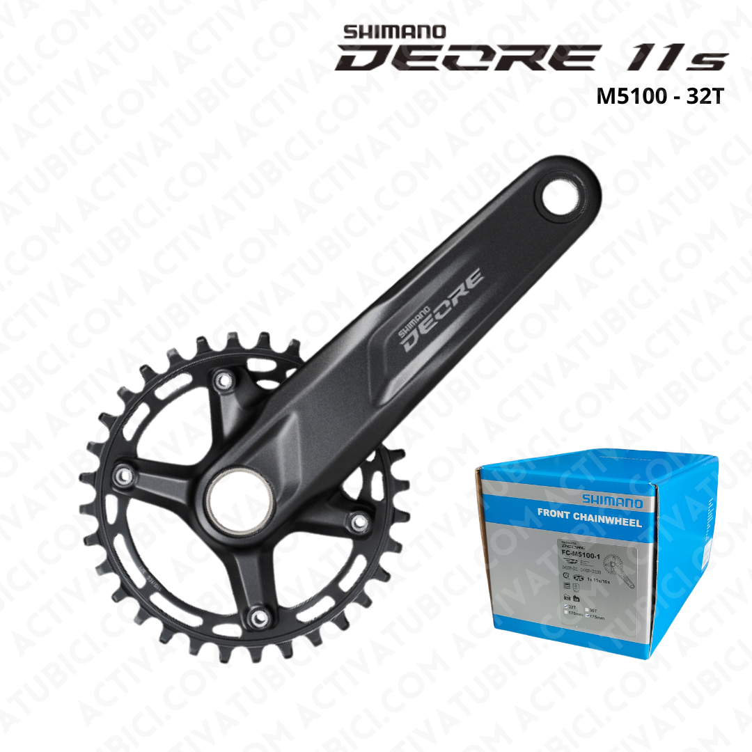 BIELA 32T SHIMANO DEORE 11 VELOCIDADES M5100