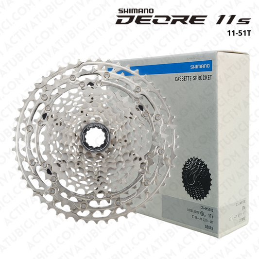 PIÑON 11 VELOCIDADES SHIMANO DEORE (11-51T)