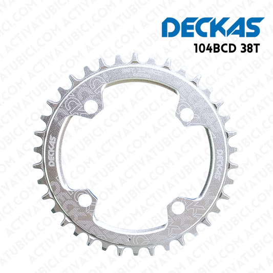 PLATO 104BDC 38T REDONDO DECKAS