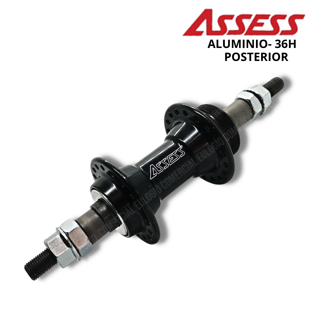 MAZA POSTERIOR DE ALUMINIO DE ROSCA 36H - ASSESS