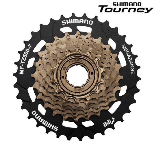 PIÑON SHIMANO 7V MEGARANGE ROSCA TOURNEY MF-TZ500 (14-34)