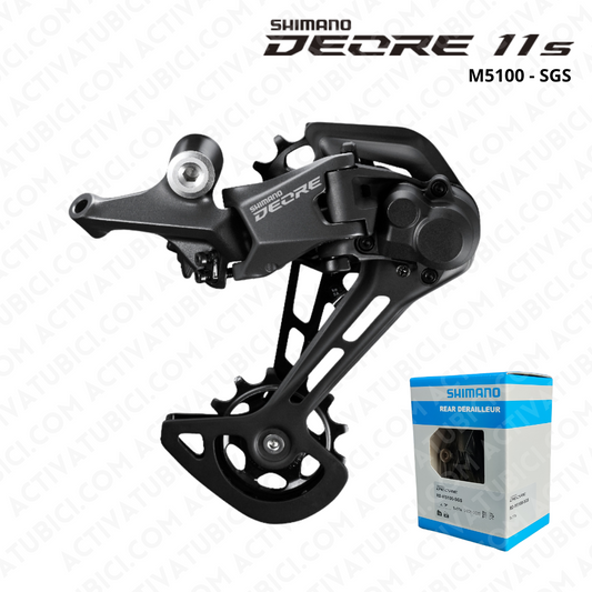 DESCARRILADOR 11 VELOCIDADES SHIMANO DEORE M5100-SGS