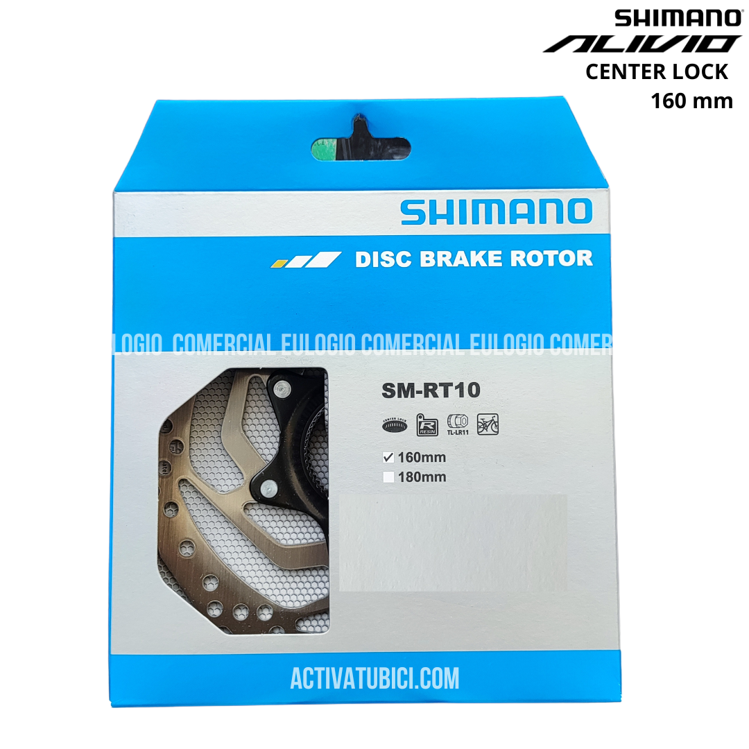 DISCO DE FRENO SHIMANO CENTER LOCK SM-RT10 160 MM